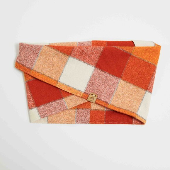 Large Flannel Dog Bandana Infinity Scarf for Medium to Large Breeds - Picture 11 of 12